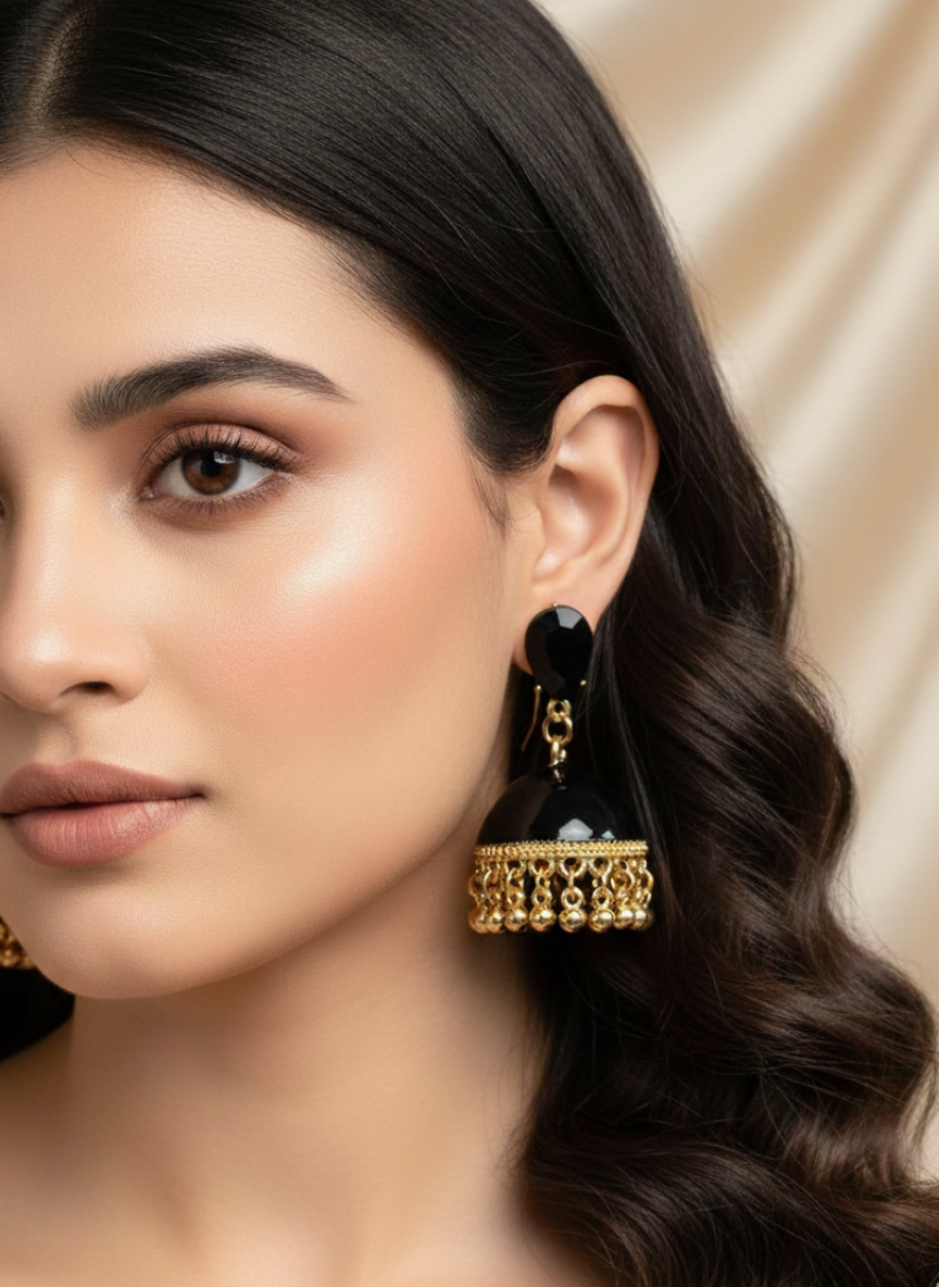 Modern Jhumka Earrings