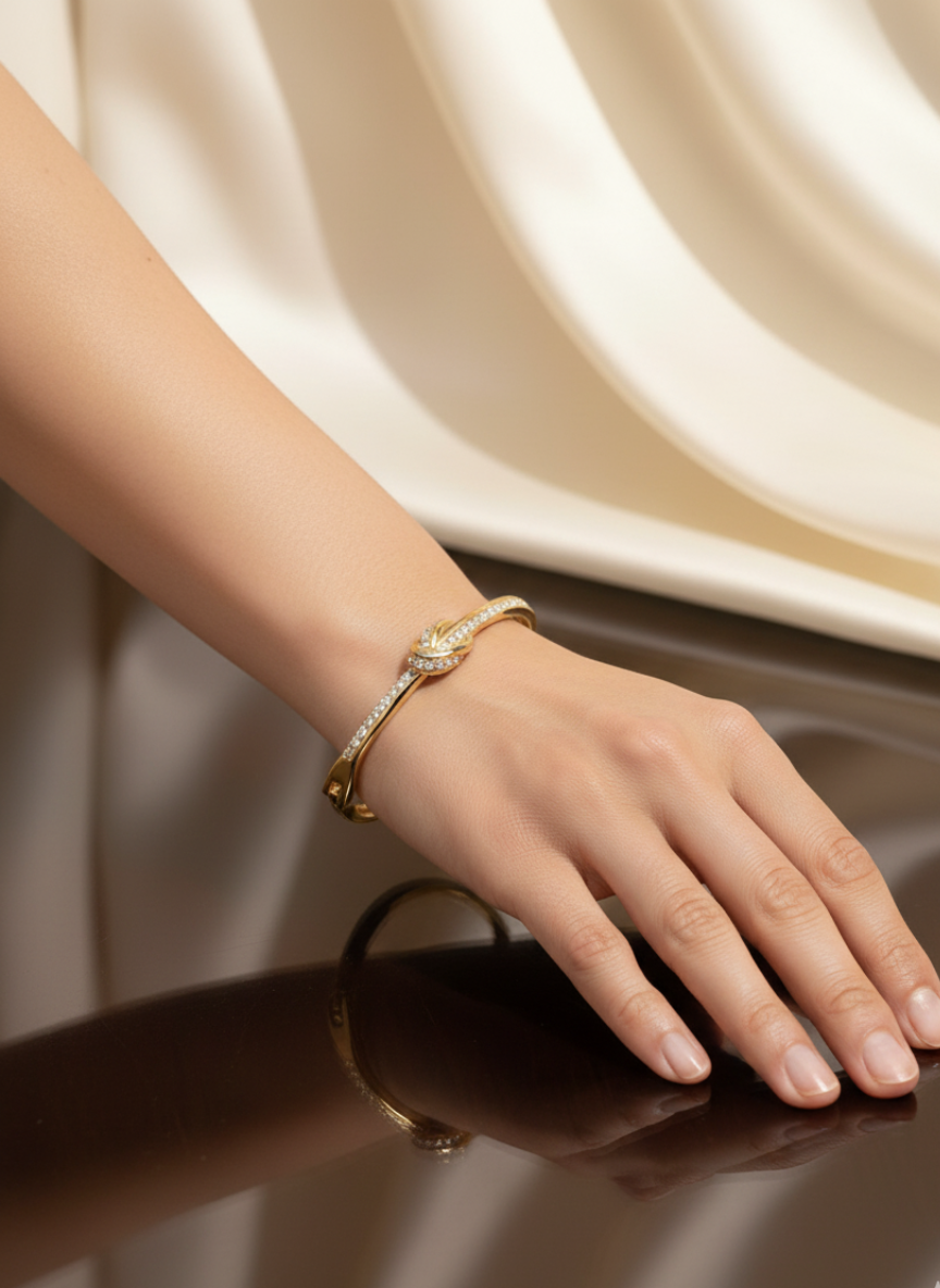 Golden Knot Bracelet