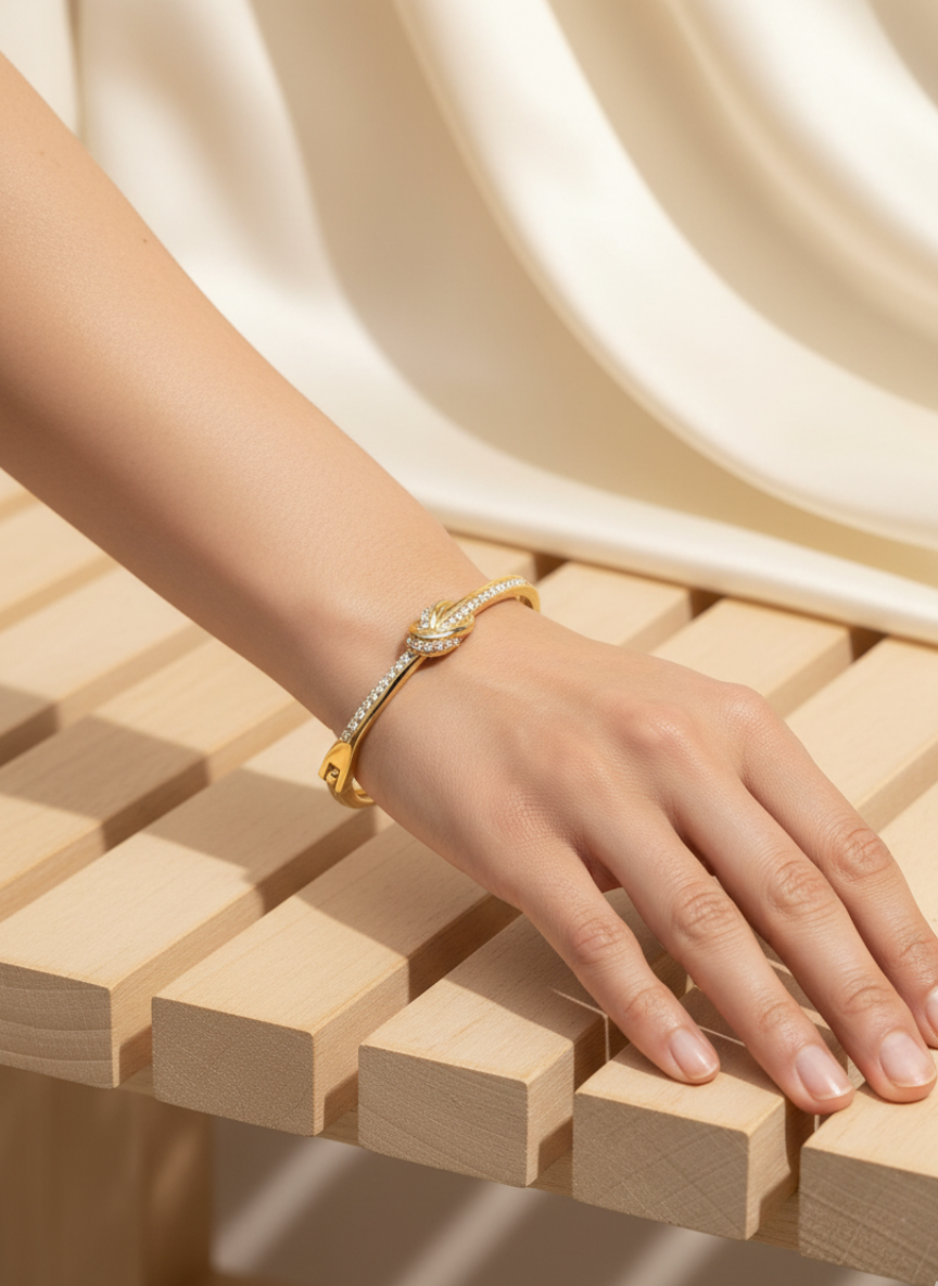 Golden Knot Bracelet