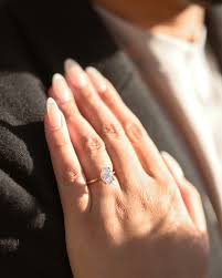 Crystal diamond Ring